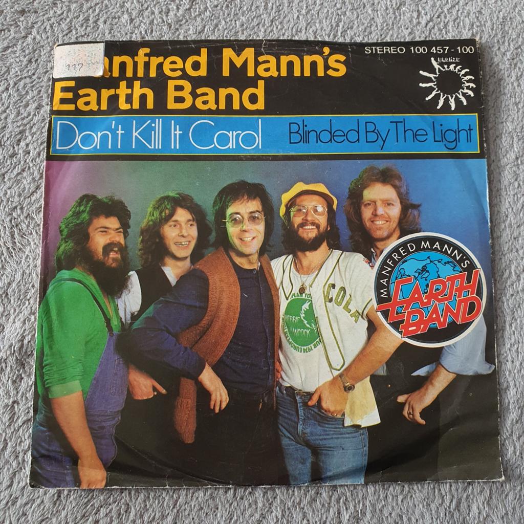 Manfred mann's earth band - Blinded by the light(lange uitv), Ophalen of Verzenden, Gebruikt, Pop