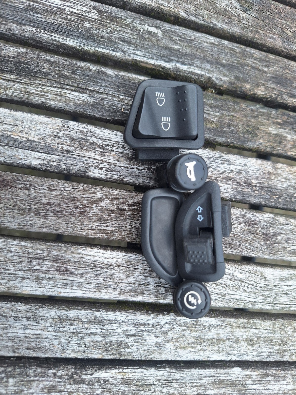 Diverse dashboard knoppen voor Piaggio Zip, Fietsen en Brommers, Ophalen of Verzenden, Gebruikt, Overige typen, Piaggio