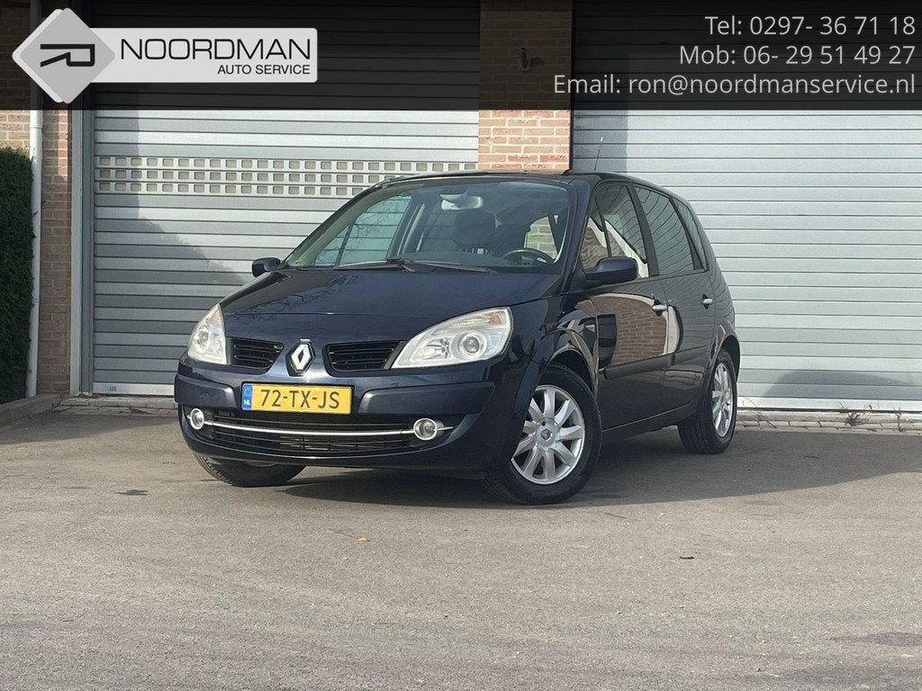 Renault Scénic 2.0-16V Tech Line, Auto's, Renault, 1998 cc, Gebruikt, 4 cilinders, Blauw