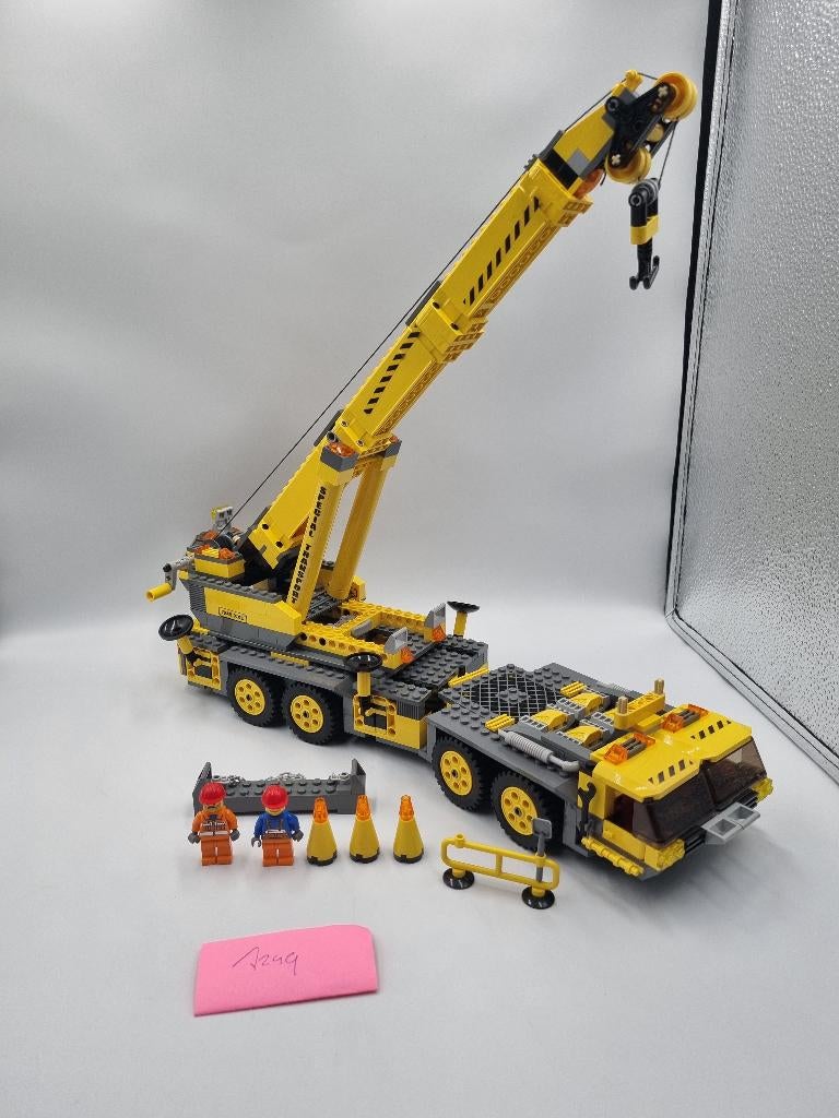 Lego City 7249 XXL Mobile Crane, Ophalen, City, Lego, Zo goed als nieuw