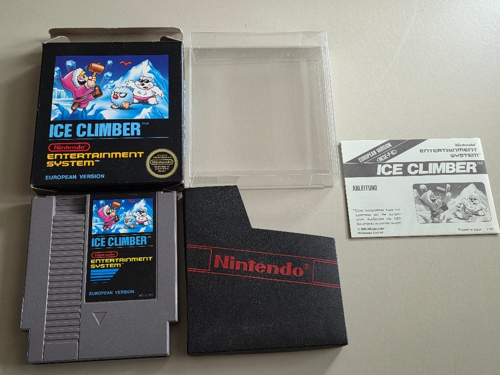 Ice Climber (small box, compleet), Avontuur en Actie, 1 speler, Ophalen of Verzenden, Zo goed als nieuw