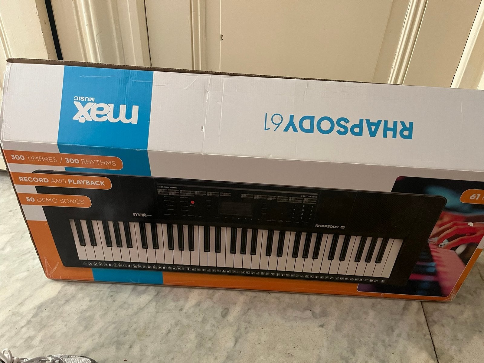 Max Rhapsody keyboard 61 toetsen, Ophalen of Verzenden, Zo goed als nieuw, 61 toetsen, Overige merken
