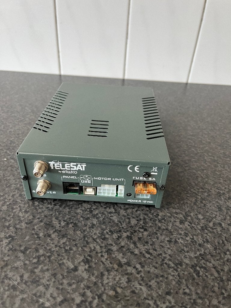 Teleco Telesat DVB S2 automatisch satellietbesturingseenheid, Ophalen of Verzenden, Gebruikt, (Schotel)antenne-accessoires, Overige merken