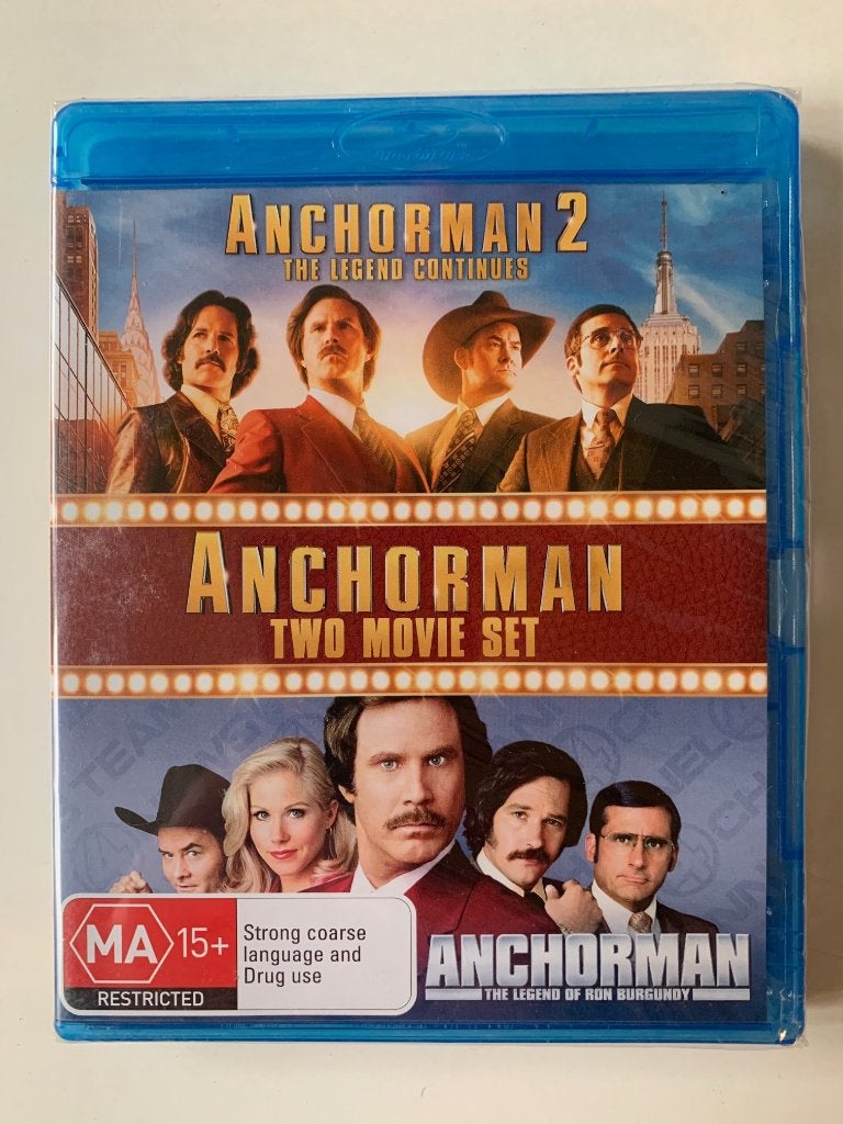 Anchorman 1&2, Ophalen of Verzenden, Nieuw in verpakking, Boxset