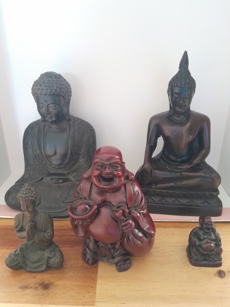 Boeddha Beelden Collectie - Diverse Maten en Stijlen, Ophalen of Verzenden, Zo goed als nieuw