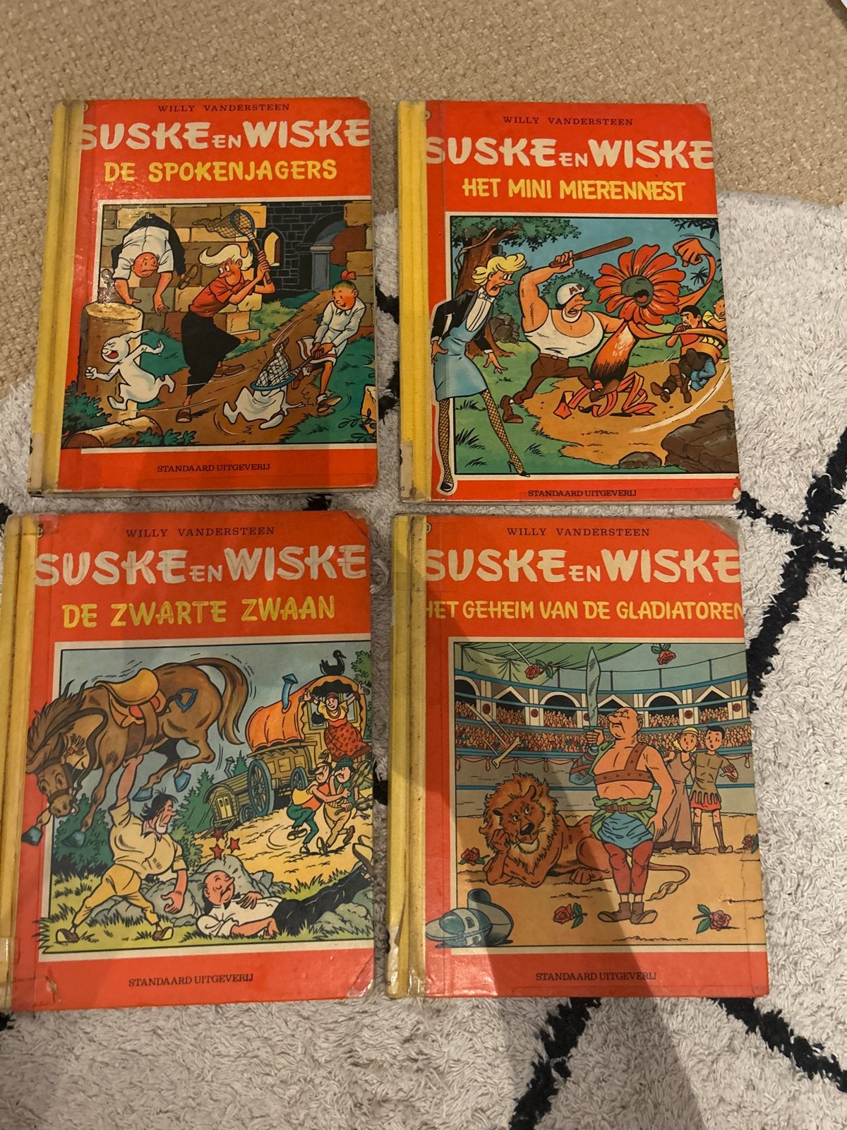 Suske en Wiske: 4 klassieke stripboeken (jaren '60), Meerdere stripboeken, Ophalen of Verzenden, Gelezen