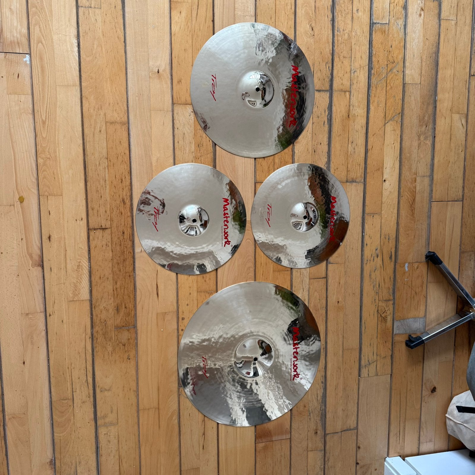 Masterwork Troy cymbal set, Ophalen of Verzenden, Zo goed als nieuw, Overige merken