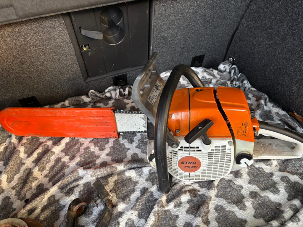 Te Koop: Professionele Stihl MS381 Kettingzaag, Tuin en Terras, Hand-tuingereedschap, Ophalen, Zo goed als nieuw, Overige soorten
