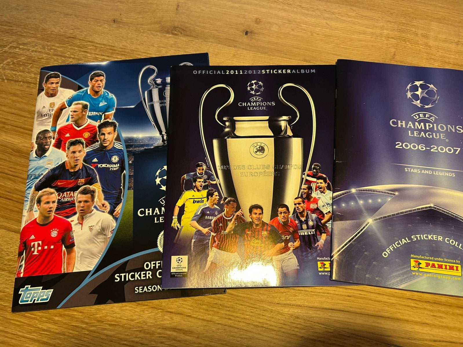 Champions league en EK Panini sticker albums, Ophalen of Verzenden, Zo goed als nieuw