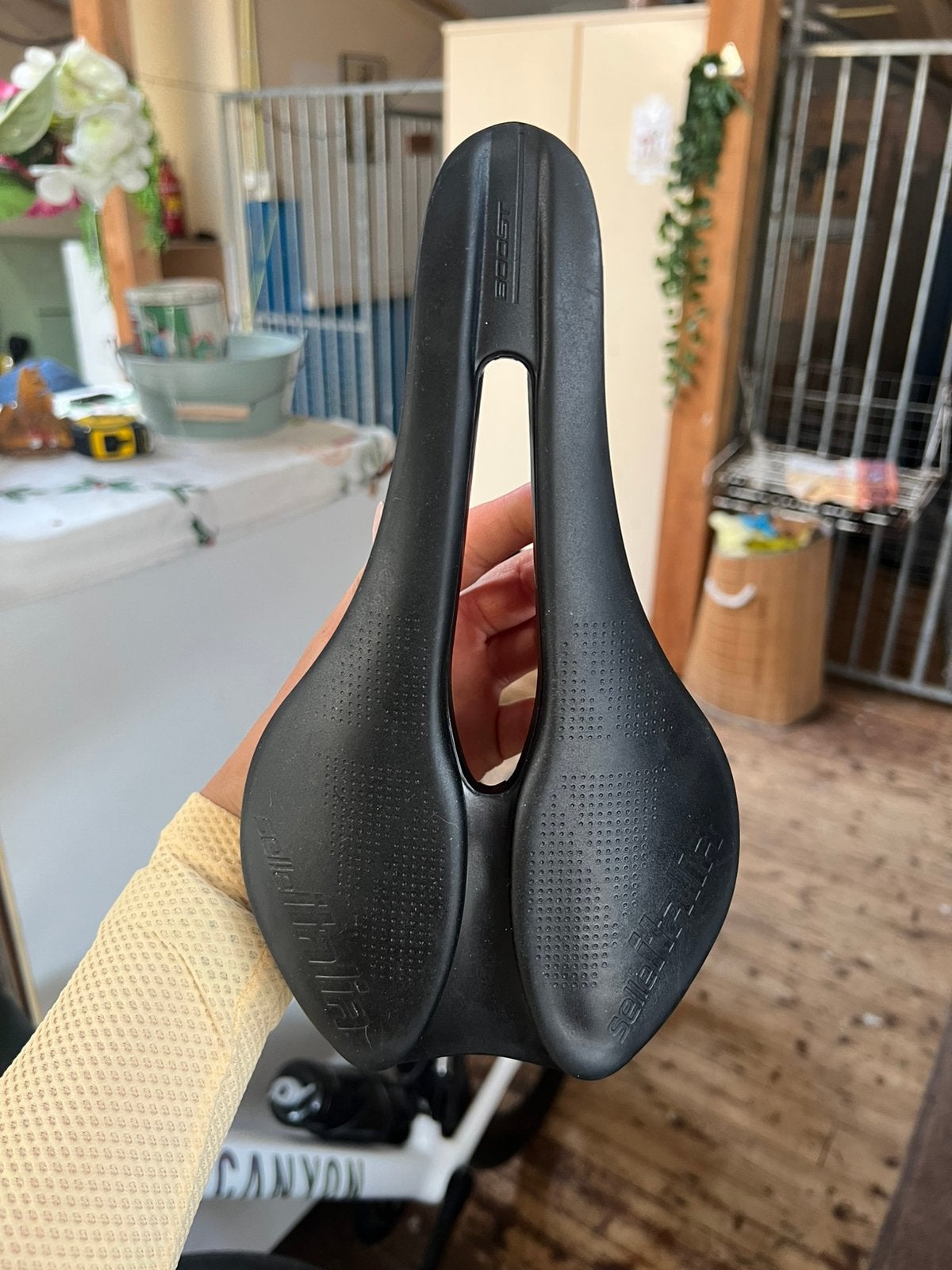 Selle Italia zadel Model X Boost Superflow 145mm zwart, Ophalen of Verzenden, Zo goed als nieuw, Racefiets, Zadel