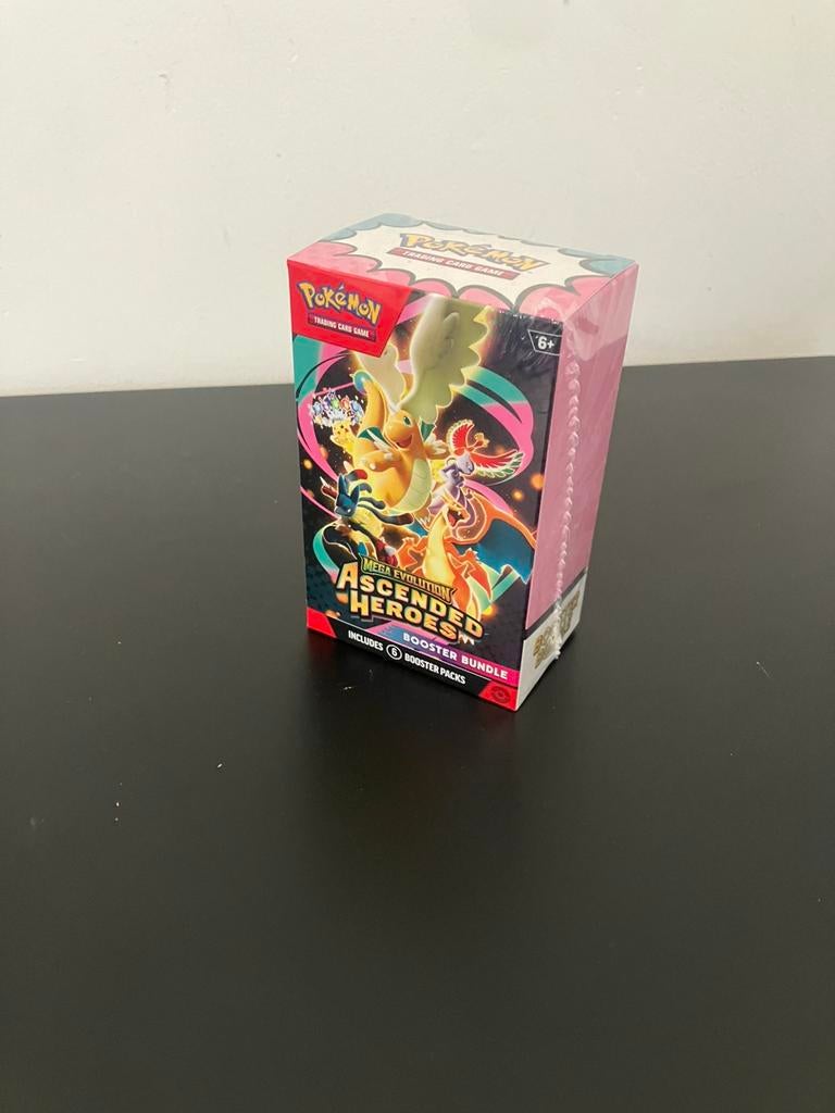 Pokémon Ascended Heroes booster bundle, Hobby en Vrije tijd, Verzamelkaartspellen | Pokémon, Ophalen of Verzenden, Zo goed als nieuw
