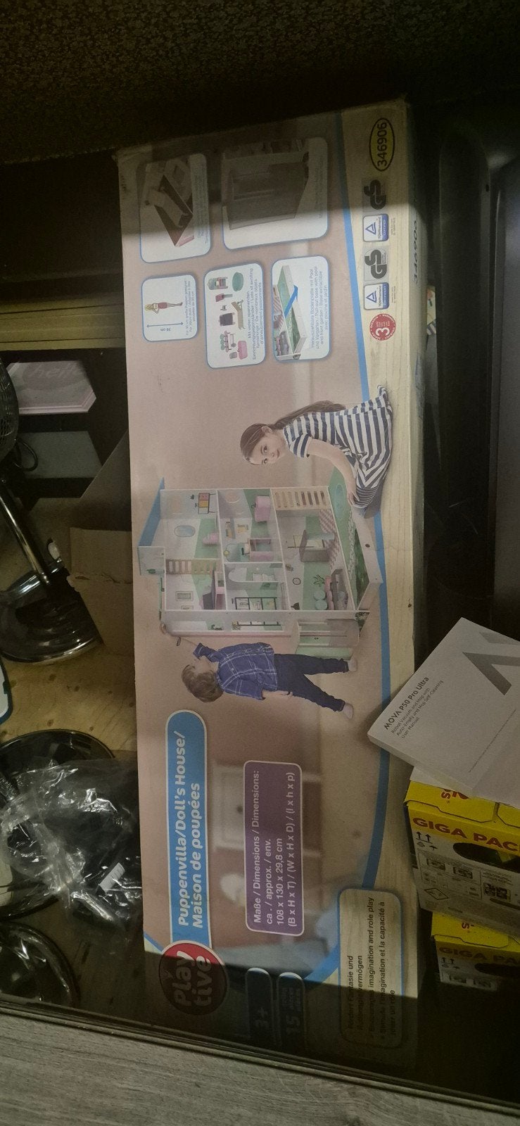 Nieuw in doos poppen speelhuis, Ophalen, Nieuw