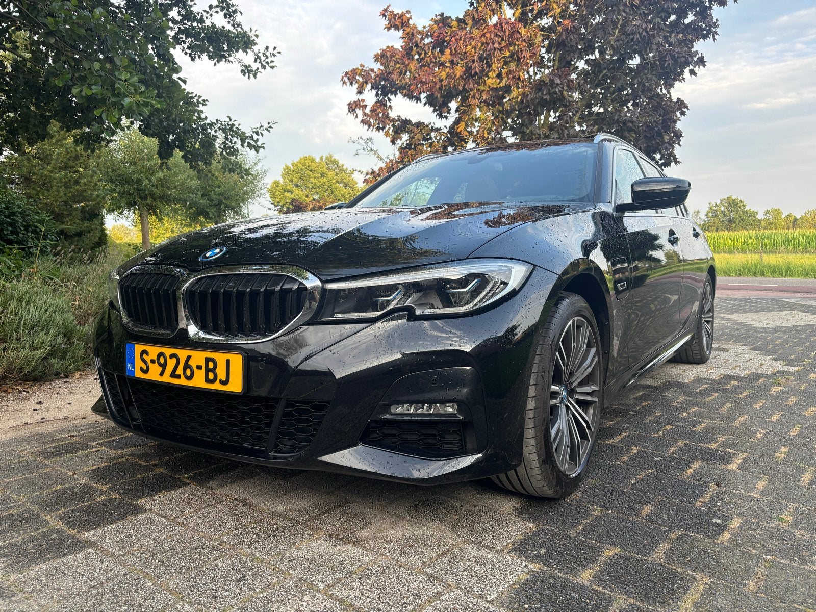 BMW 3-Serie 330e 292pk Aut 2021 Zwart pano, Hud, 1998 cc, Achterwielaandrijving, 4 cilinders, LED verlichting
