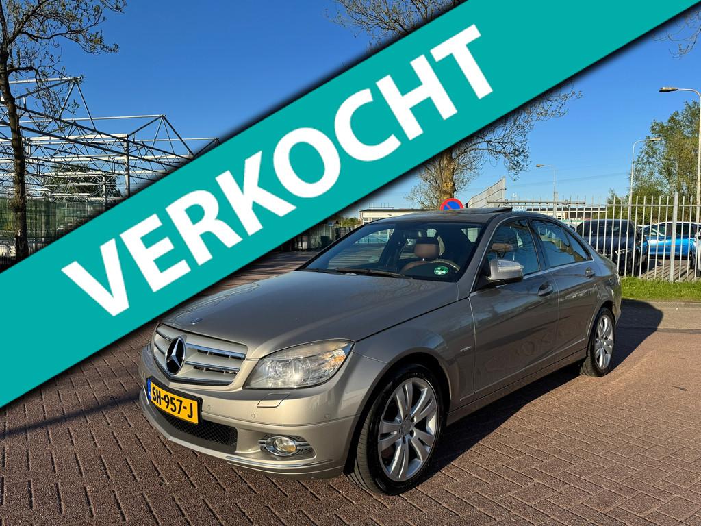 Mercedes-Benz C-klasse 320 CDI Elegance automaat pano, Auto's, Mercedes-Benz, Achterwielaandrijving, 2987 cc, Bedrijf, Diesel