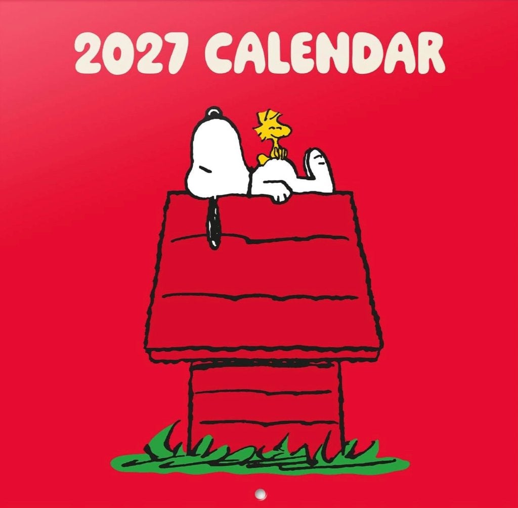 Peanuts Snoopy - Muurkalender 2027, Ophalen of Verzenden, Maandkalender, Nieuw