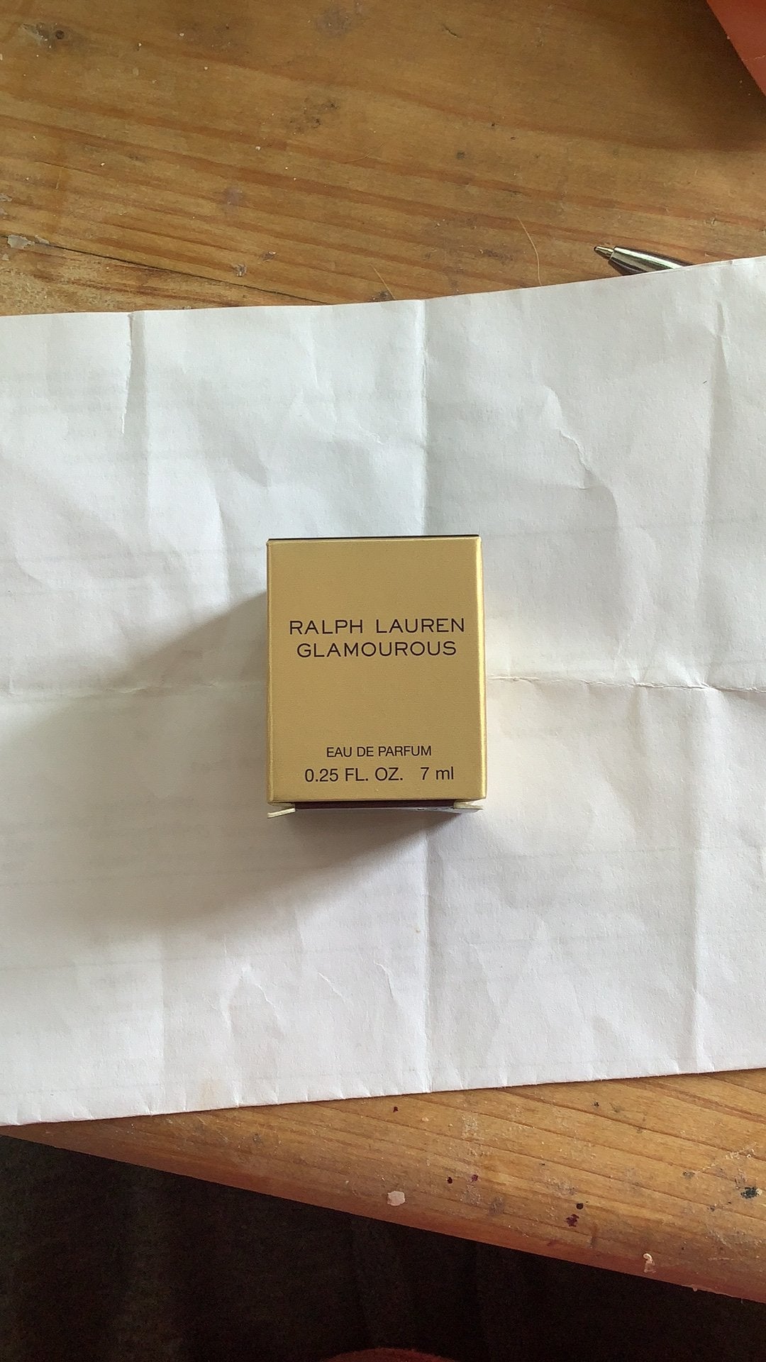 Ralph lauren glamorous 7ml, Verzenden, Zo goed als nieuw, Miniatuur