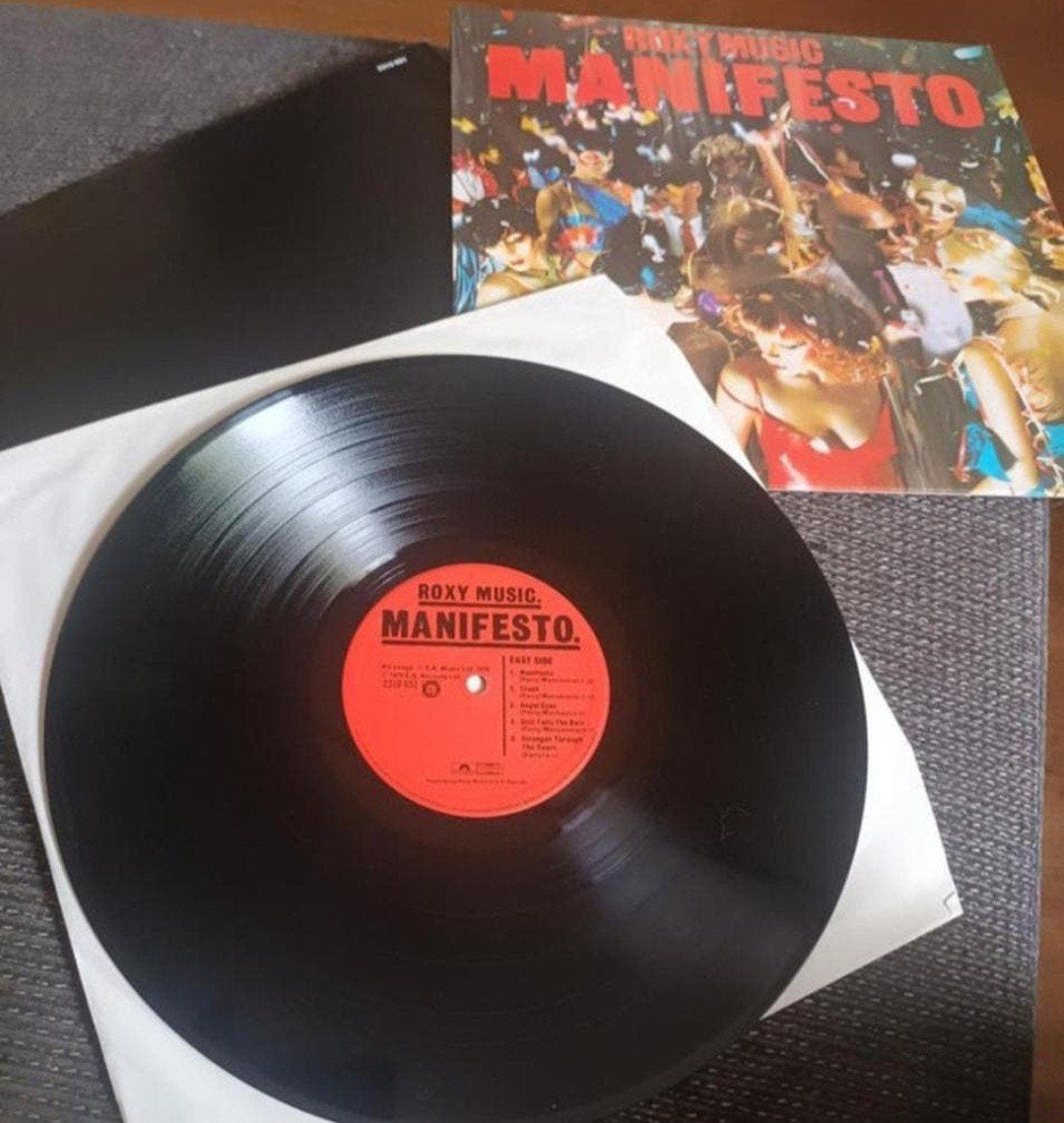 Roxy Music - Manifesto 1979/LP + INNER VG+, Cd's en Dvd's, Vinyl | Rock, Ophalen of Verzenden, Gebruikt, 12 inch, Poprock