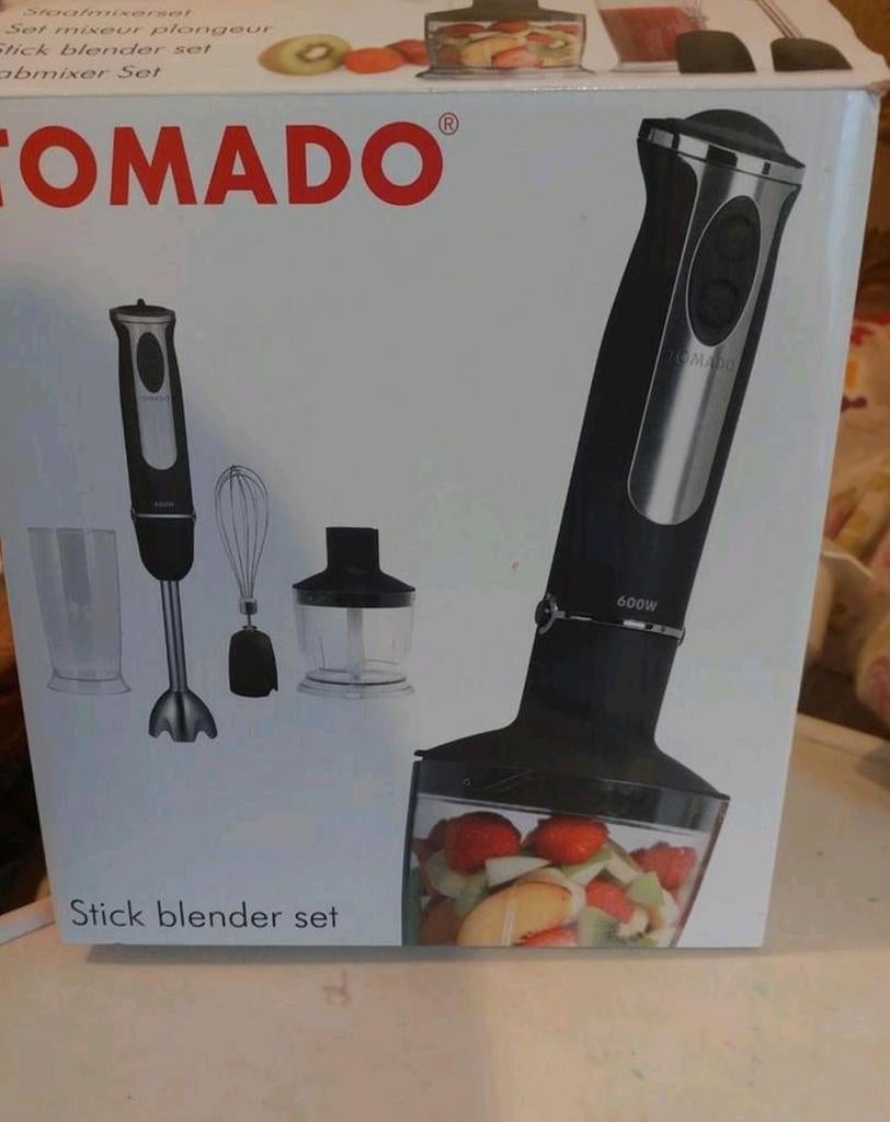 NIEUW Tomado 3 extra blender onderdelen zonder blenderstick, Witgoed en Apparatuur, Keukenmixers, Minder dan 1 liter, Ophalen of Verzenden