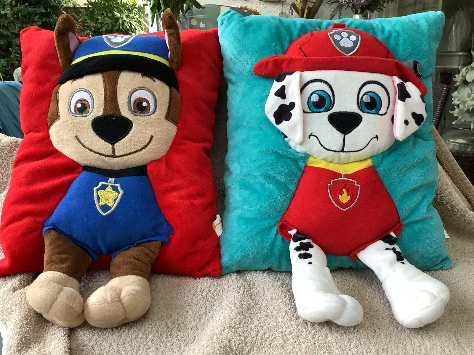 Nickelodeon Paw Patrol kussens - Steun KIKA, Overige merken, Overige typen, Ophalen of Verzenden, Zo goed als nieuw