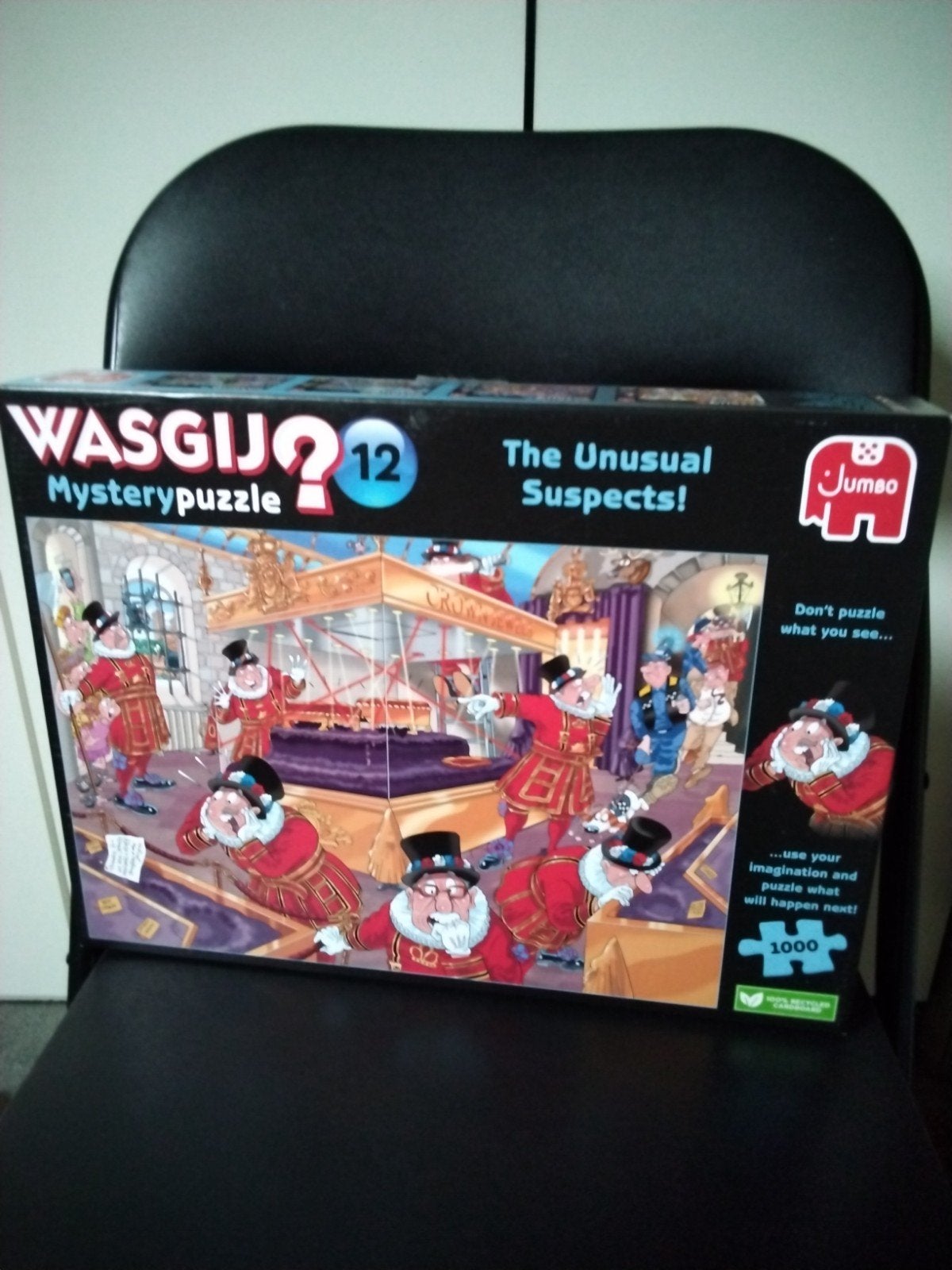 wasgij Mystery nr 12, Ophalen of Verzenden, 500 t/m 1500 stukjes, Zo goed als nieuw