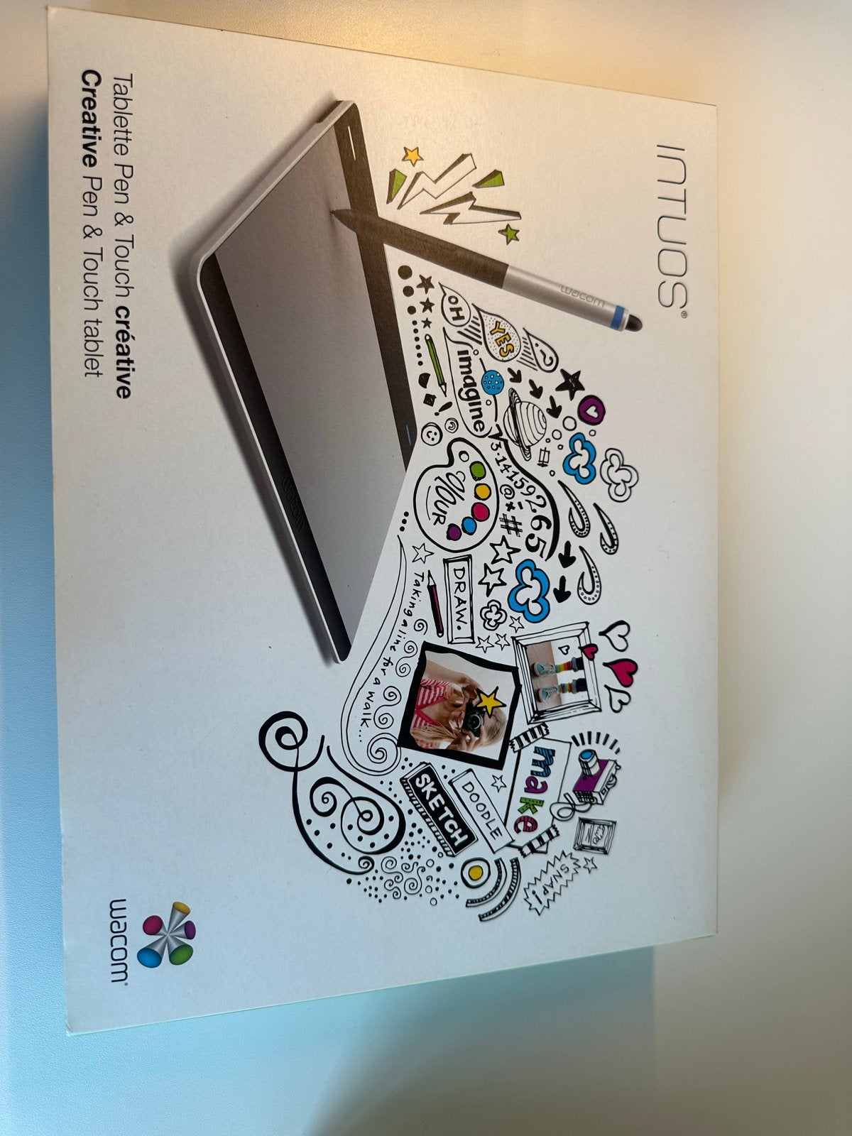 Wacom Intuos Creative Pen & Touch Tablet, Computers en Software, Ophalen of Verzenden, Multi-touch, Zo goed als nieuw, Draadloos