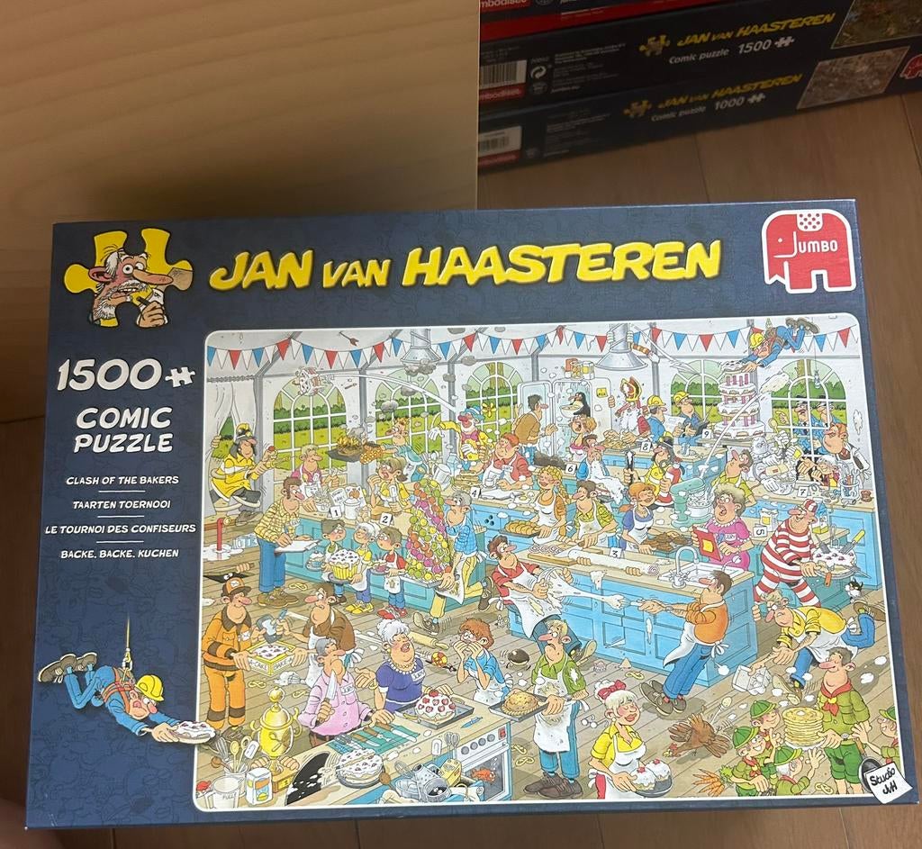 Jan van Haasteren puzzel, Ophalen of Verzenden, 500 t/m 1500 stukjes, Zo goed als nieuw