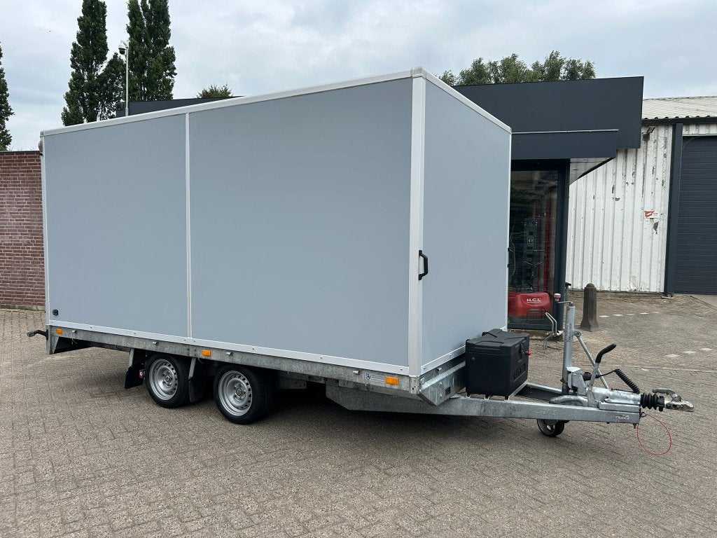 Saris gesloten aanhanger 400x200x200CM 2700KG + Mover BJ2020, Ophalen, Zo goed als nieuw