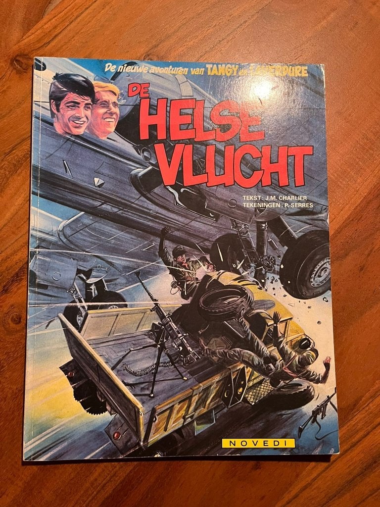 Tangy en Laverdure – De Helse Vlucht, Boeken, Stripboeken, Eén stripboek, Ophalen of Verzenden, Zo goed als nieuw