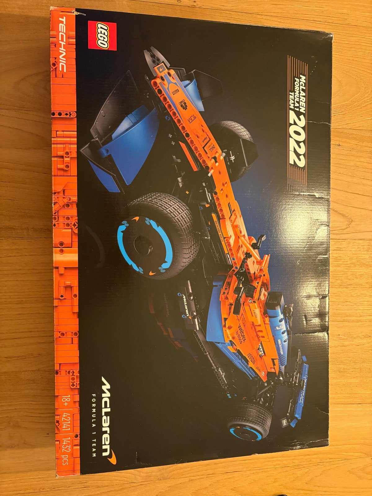 LEGO Technic McLaren Formule 1 Raceauto 42141, Ophalen of Verzenden, Zo goed als nieuw, Overige merken