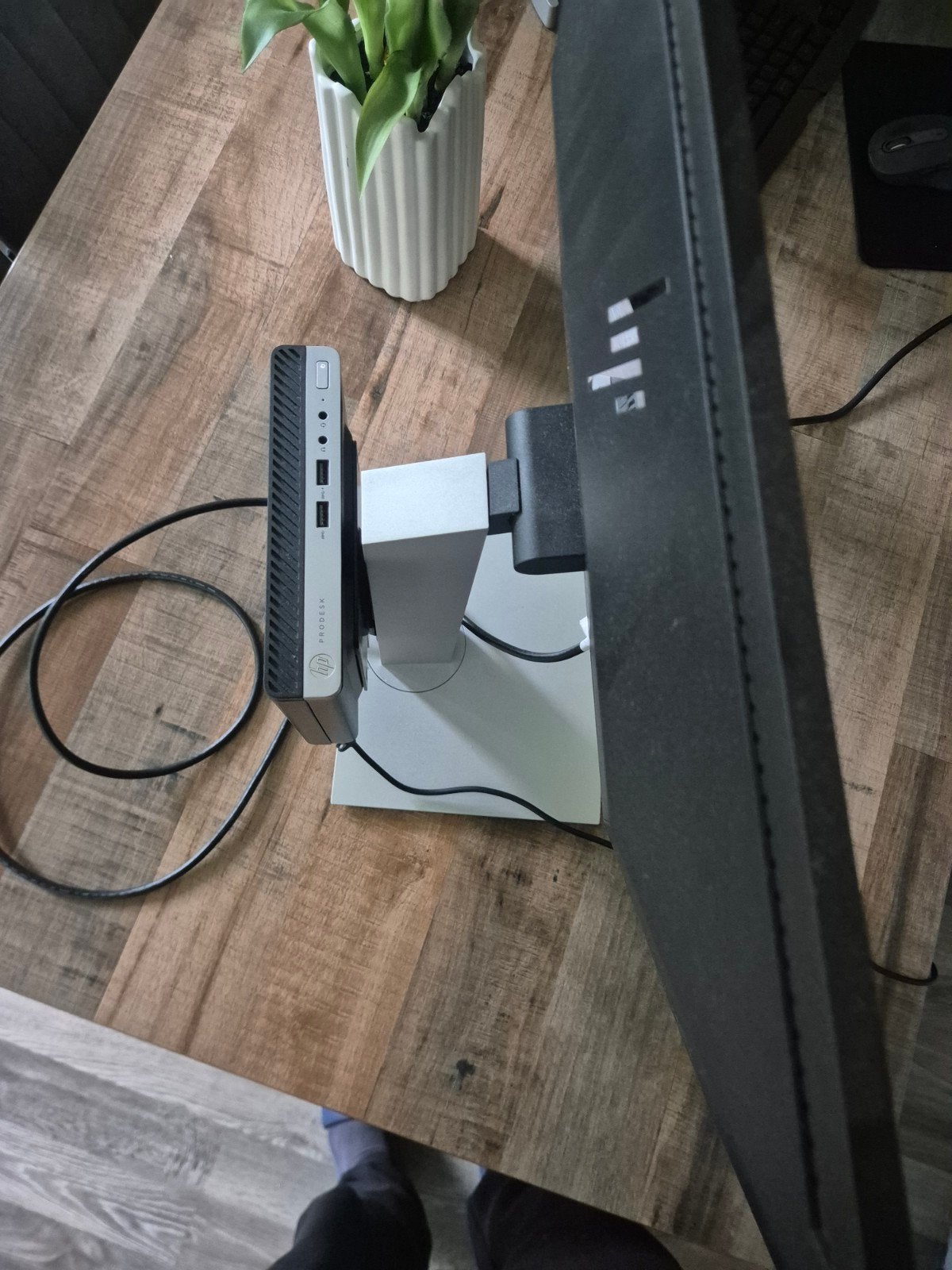 HP ProDesk 400 G5 Mini PC met Monitor, Computers en Software, Met monitor, 8 GB, Ophalen of Verzenden, Zo goed als nieuw