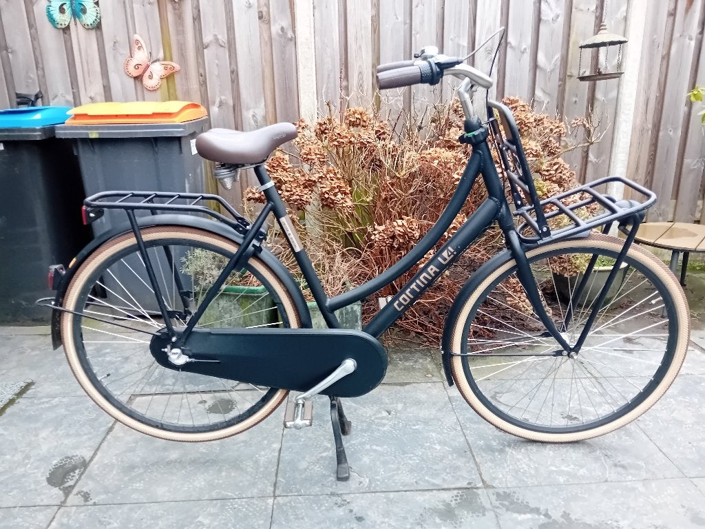 Te koop PRACHTIGE Cortina U4 damesfiets 57 cm., Fietsen en Brommers, Terugtraprem, Versnellingen, 56 cm of meer, Zo goed als nieuw