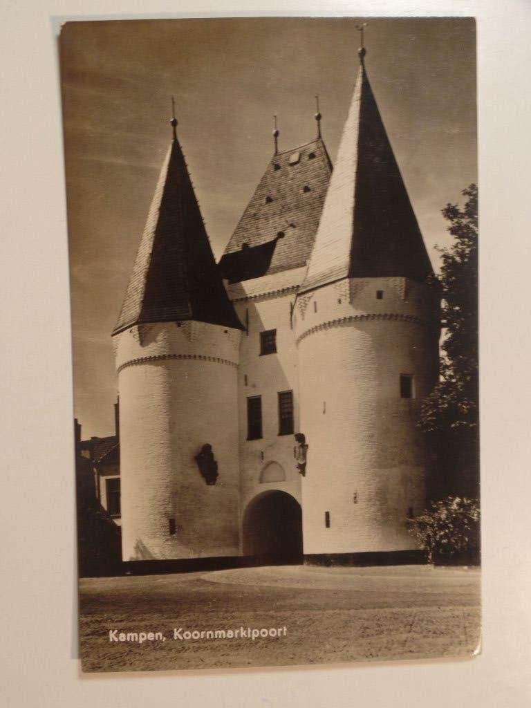 Kampen poort, Ophalen of Verzenden, 1940 tot 1960, Ongelopen, Overijssel