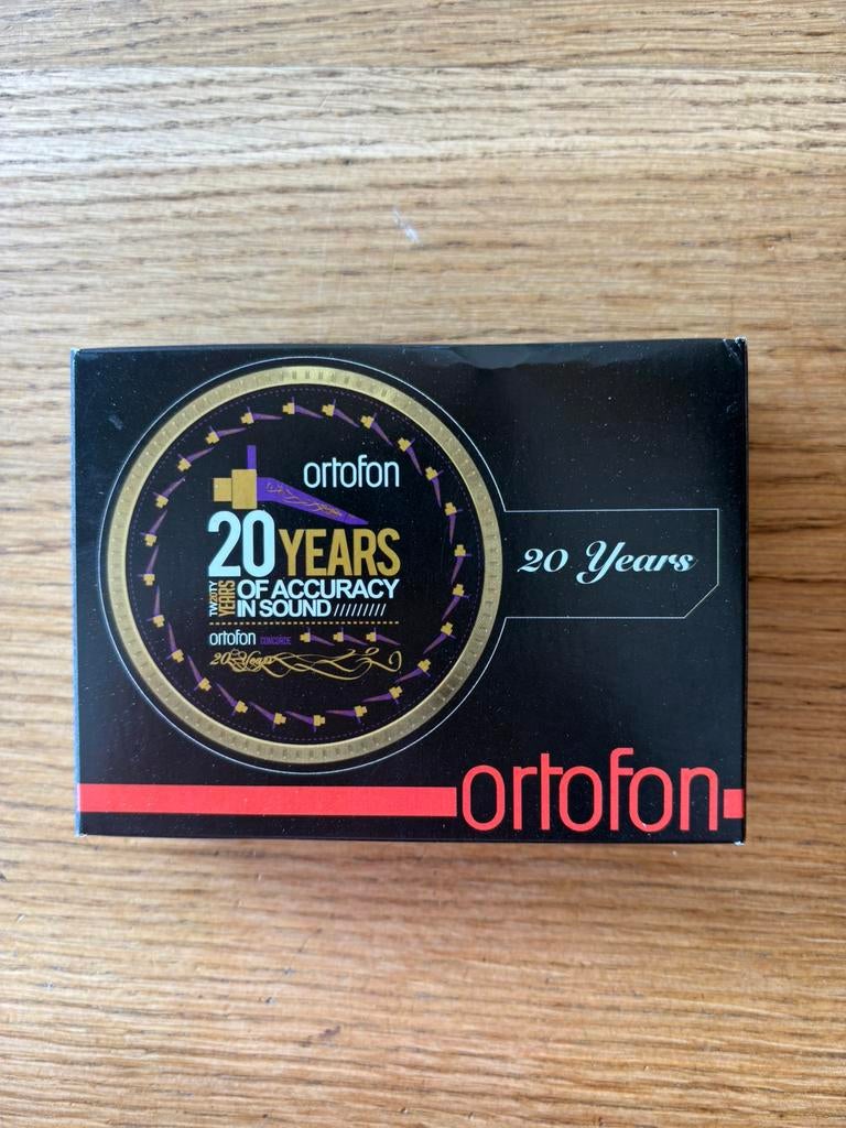 Ortofon Concorde 20 years editie 1 van 500 zeer zeldzaam!, Ophalen of Verzenden, Nieuw, Platenspeler-onderdeel, Overige merken