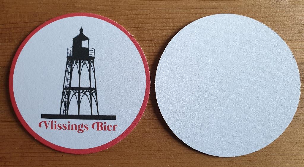 bierviltje Vlissings Bier, Verzenden, Nieuw, Viltje(s), Overige merken