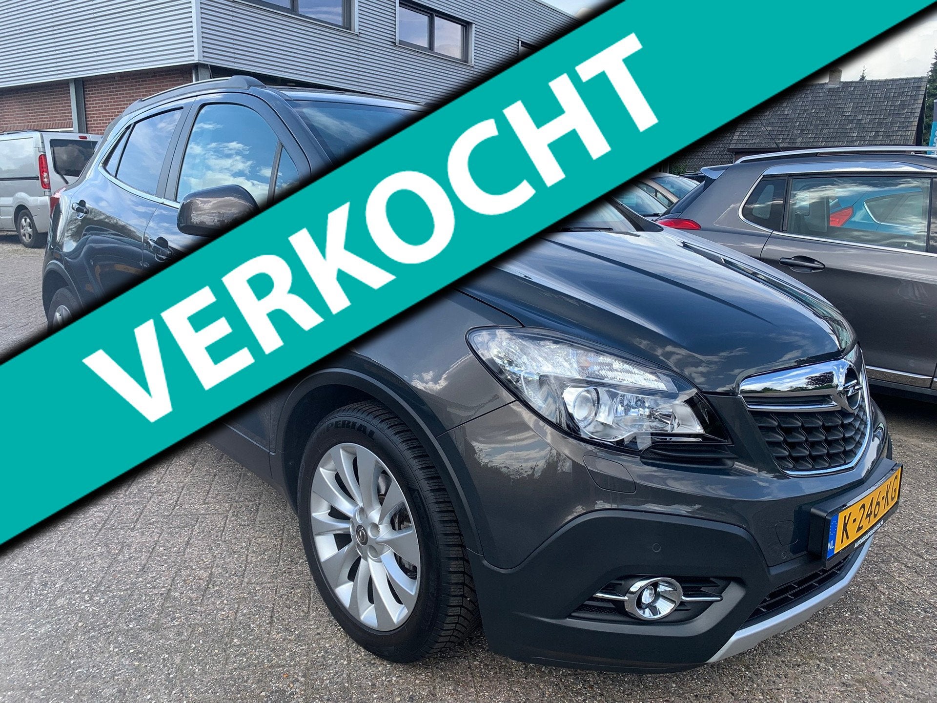 Opel Mokka 1.4 T Cosmo AUTOMAAT 2015 ! VERKOCHT ! Rijklaar ,, Auto's, Gebruikt, Euro 6, Leder en Stof, 14 km/l