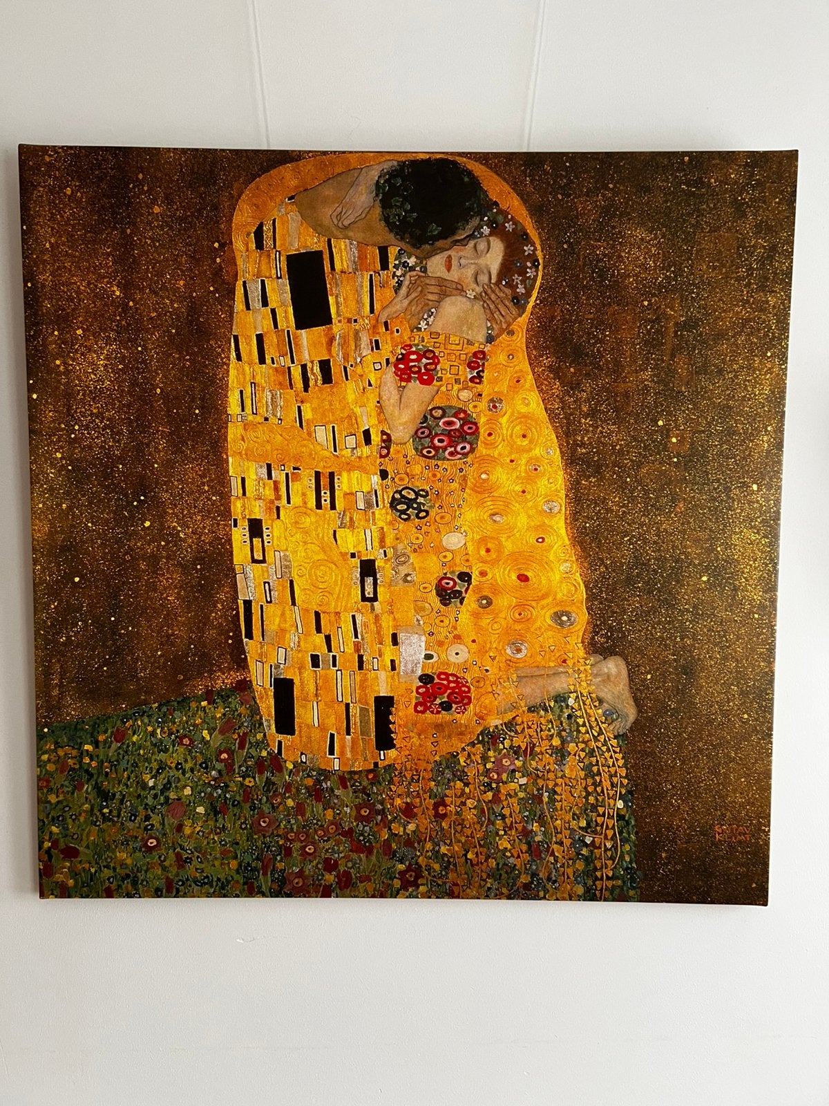 Schilderij Klimt (IKEA), Ophalen