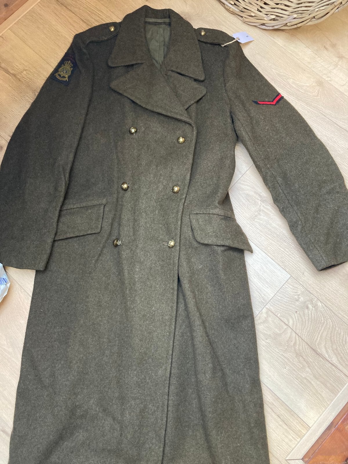 MVO overjas Korps mariniers, Ophalen of Verzenden, Marine, Nederland, Kleding of Schoenen