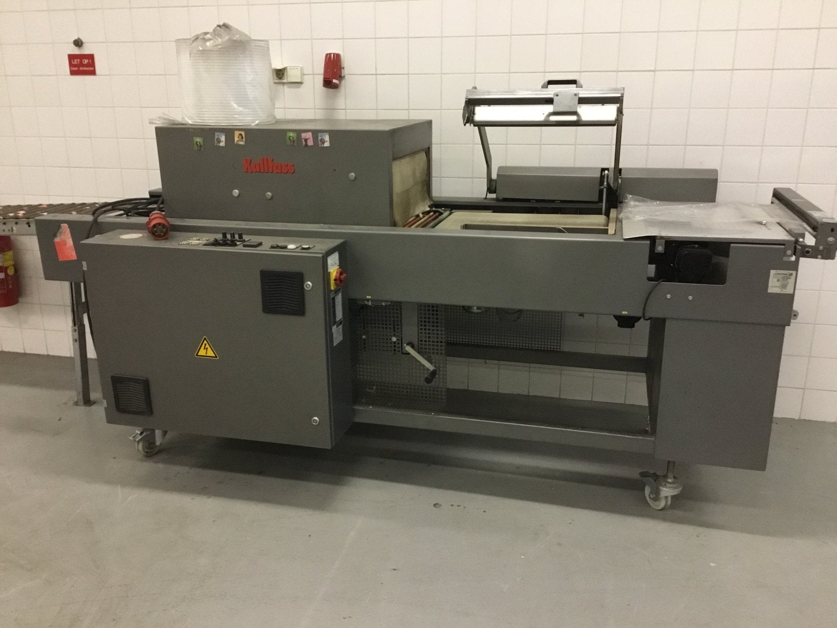 Folie verpakking machine kallfass KC 5040, Ophalen, Gebruikt
