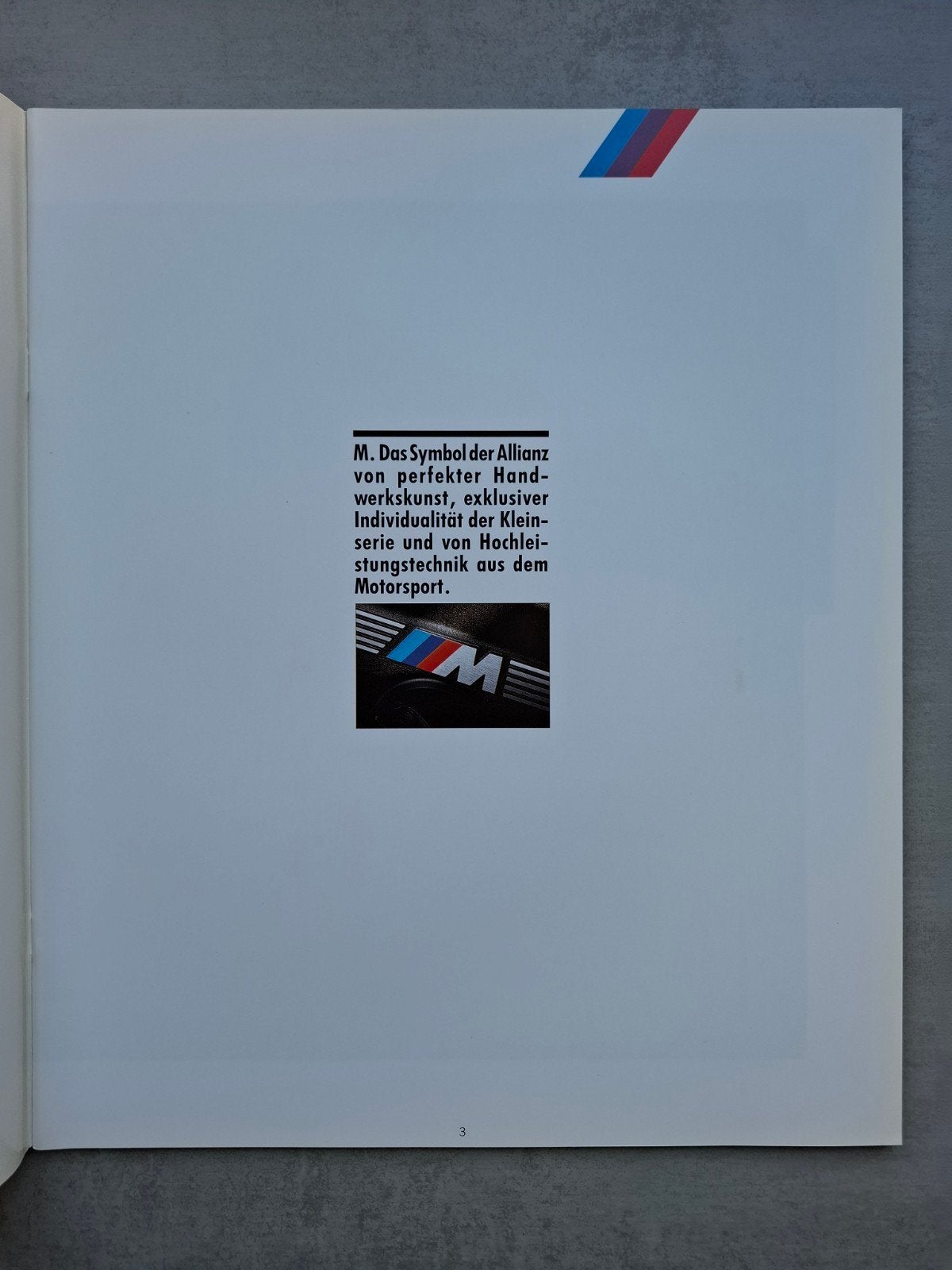 BMW M3 - M3 Cabrio - M5 brochure - 1990, Auto diversen, Handleidingen en Instructieboekjes, Ophalen of Verzenden