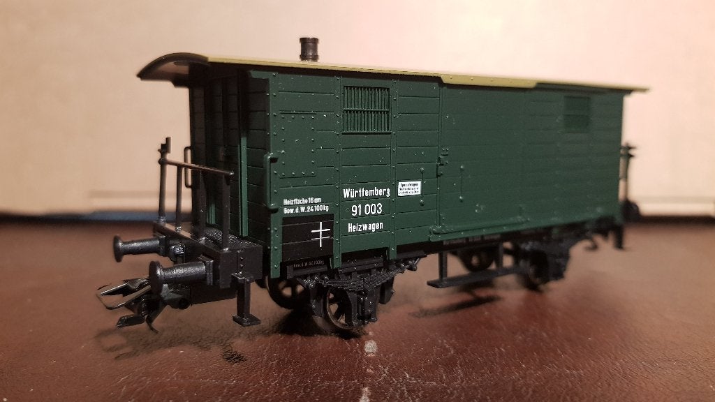 Märklin 48852 Heizwagen/Stookwagen van de K.W.St.E., Wisselstroom, Ophalen of Verzenden, Märklin, Nieuw