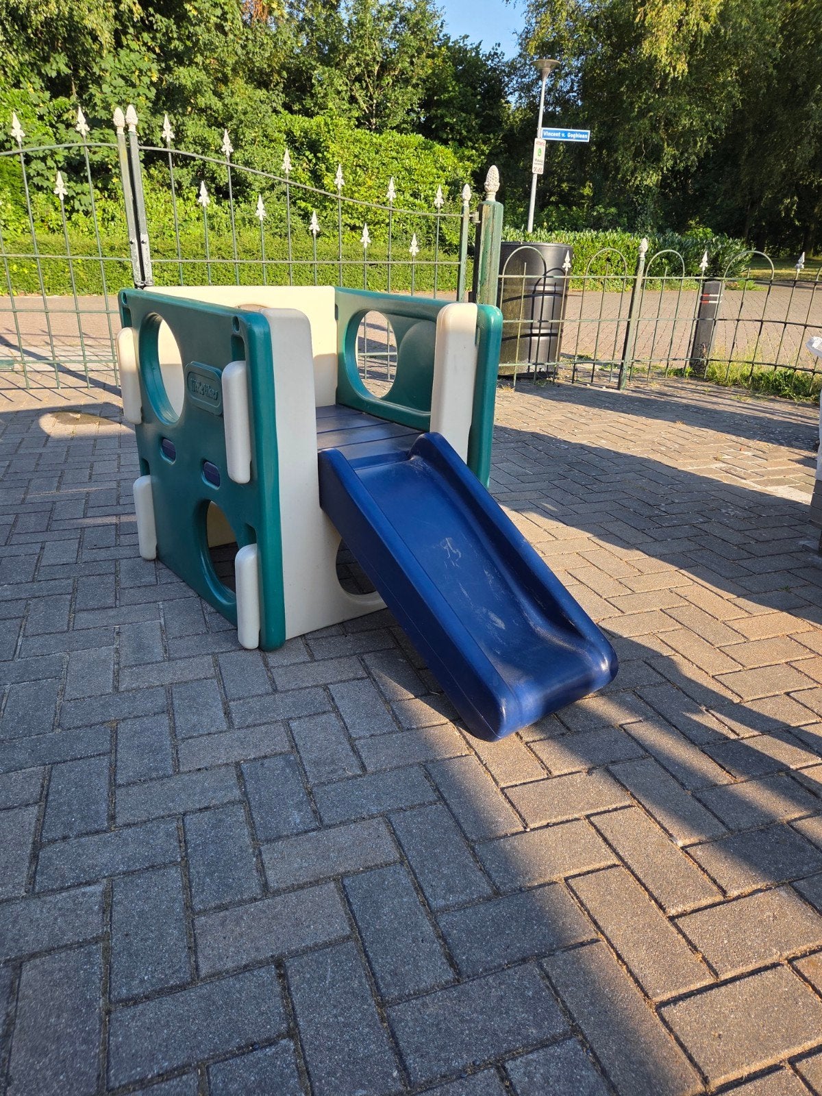 Little Tikes Klimtoestel met Glijbaan, Kinderen en Baby's, Speelgoed | Buiten | Speeltoestellen, Ophalen, Gebruikt, Klimwand