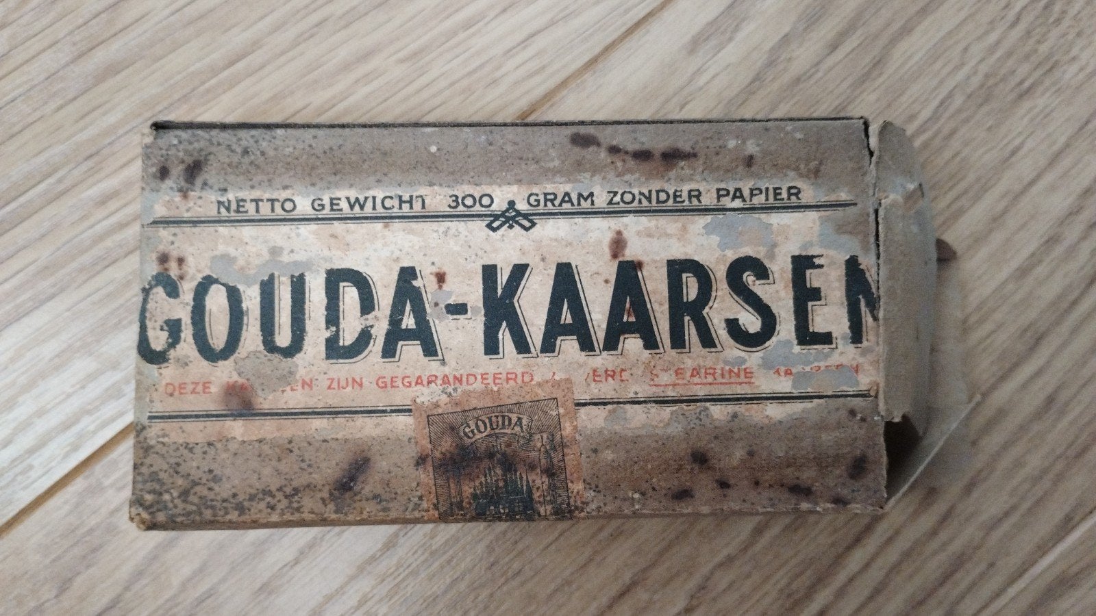 Vintage Gouda-Kaarsen in originele verpakking, Ophalen of Verzenden