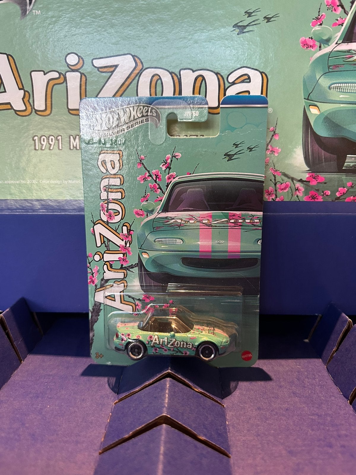 HotWheels Mazda MX5 Miata Arizona 7-11 Edition, Ophalen of Verzenden, Nieuw, Auto