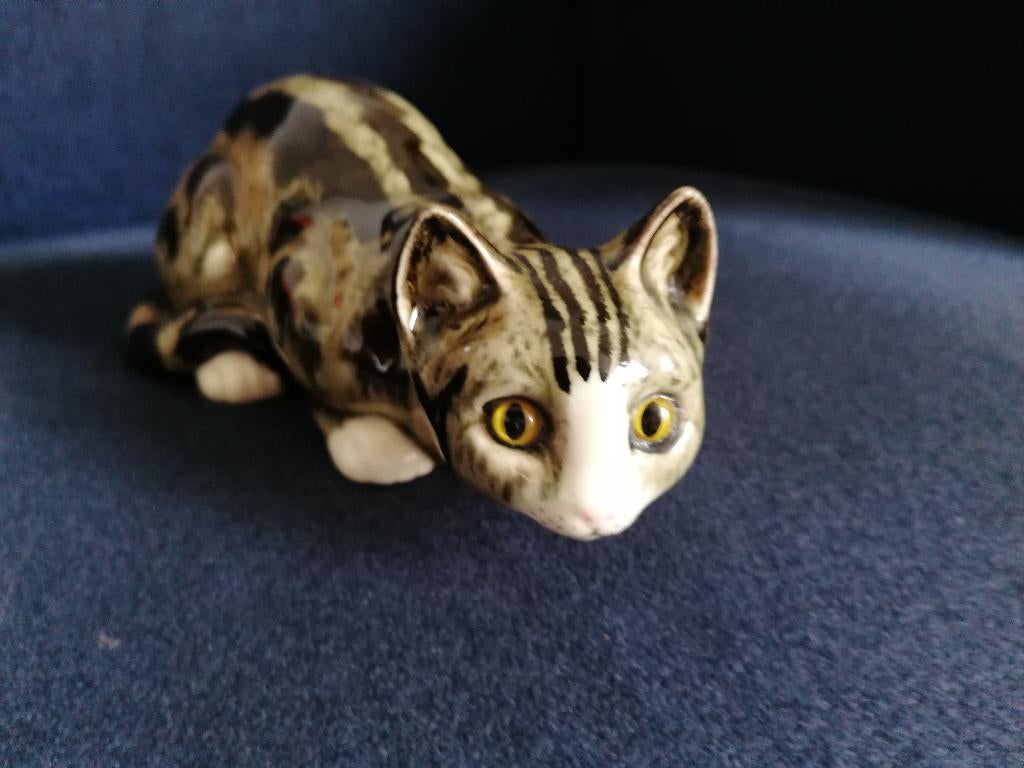 Vaga international beeldje kat cypers, Ophalen, Zo goed als nieuw, Dier