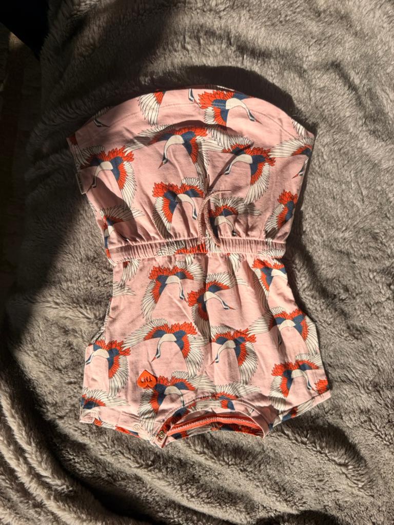 Tumble N dry 74 korte broek pakje, Ophalen of Verzenden, Zo goed als nieuw, Blauw, Korte mouw