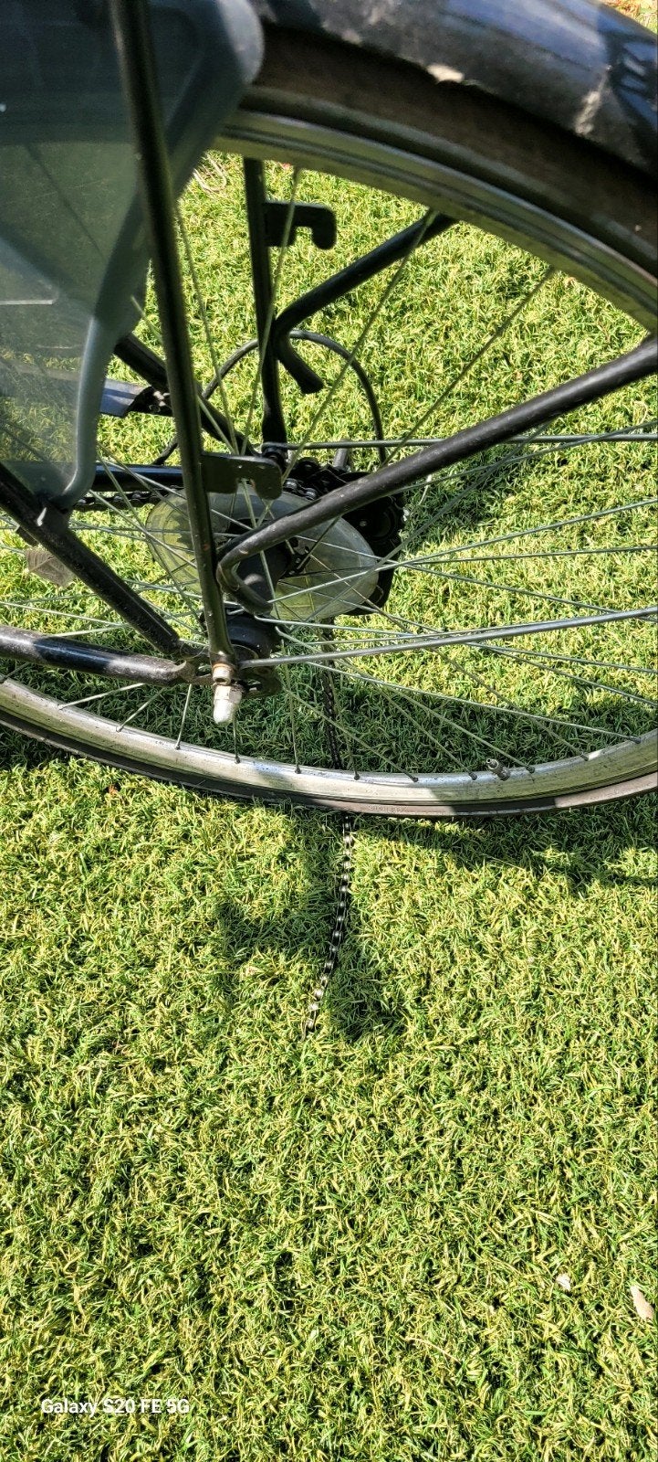 Pelikaan damesfiets met versnellingen en lage instap, Velgrem, Versnellingen, Ophalen, Overige merken