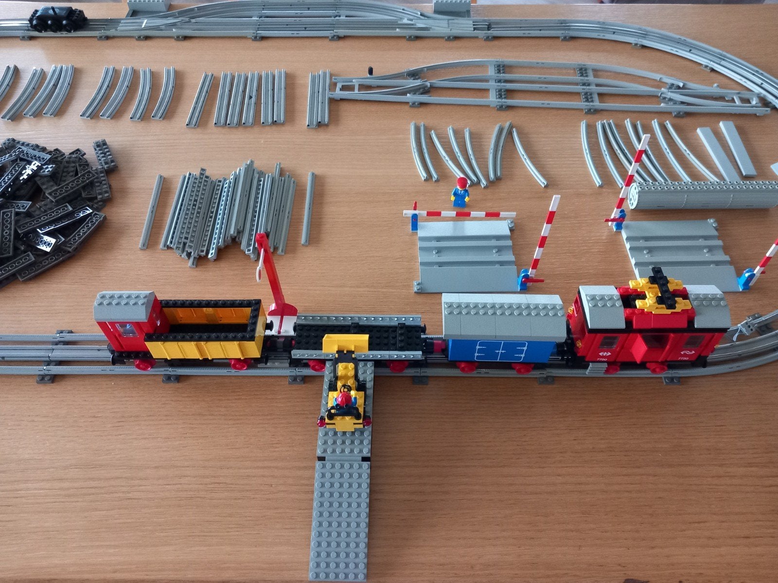 Lego trein 7720, Gebruikt, Compleet, Lego, Ophalen of Verzenden