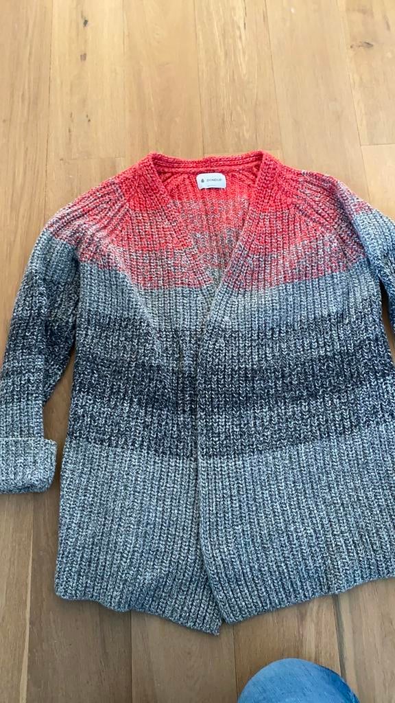 Dondup roze grijze vest maat:m, Ophalen of Verzenden, Zo goed als nieuw, Maat 38/40 (M), Roze