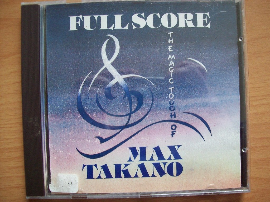 Max Takano - Full Score: The Magic Touch of Max Takano (Jazz, Ophalen of Verzenden, Zo goed als nieuw, Album