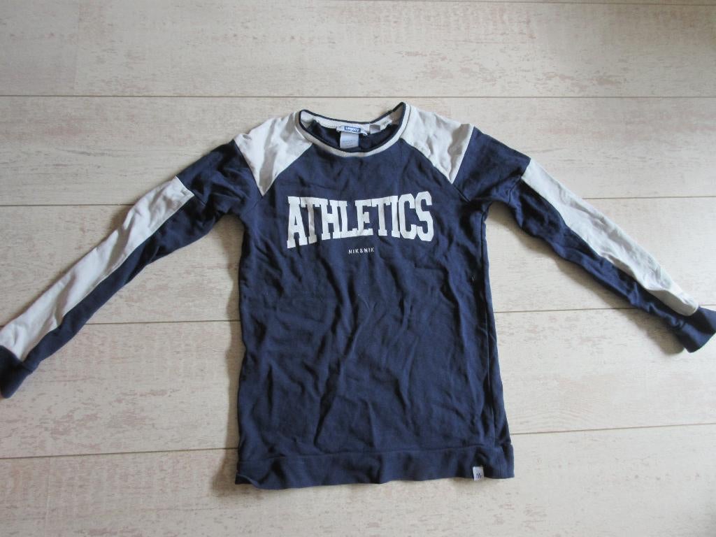Sportief shirt merk Nik & Nik maat164, Kinderen en Baby's, Kinderkleding | Maat 164, Gebruikt, Nik&Nik, Ophalen of Verzenden, Shirt of Longsleeve